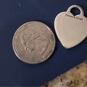 Tiffany & Co. Silver Heart Charm